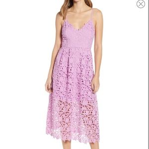 ASTR The Label Lace Midi Dress
